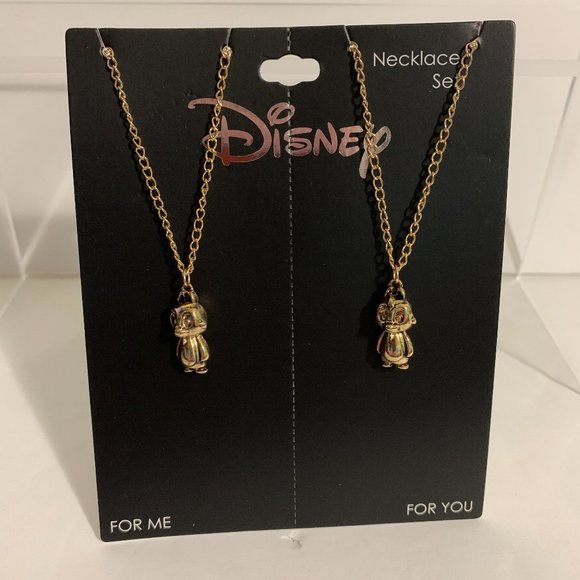 Neon Tuesday Necklace Jewelry Disney Chip 'n Dale Chipmunk Best Friend Charm - Picture 1 of 6